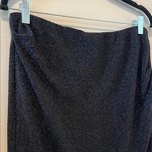 Grace Karin Shimmering Black Mini Dress